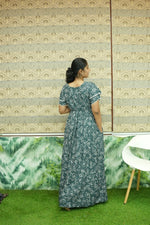 Stylish Arrivals Rayon Gathering Frock Model Night Gown's | Front Adjustable Gathering Style Rope Rope | Double Layer Sleeve | Trending Collection's for Stylish Women's (GFK)