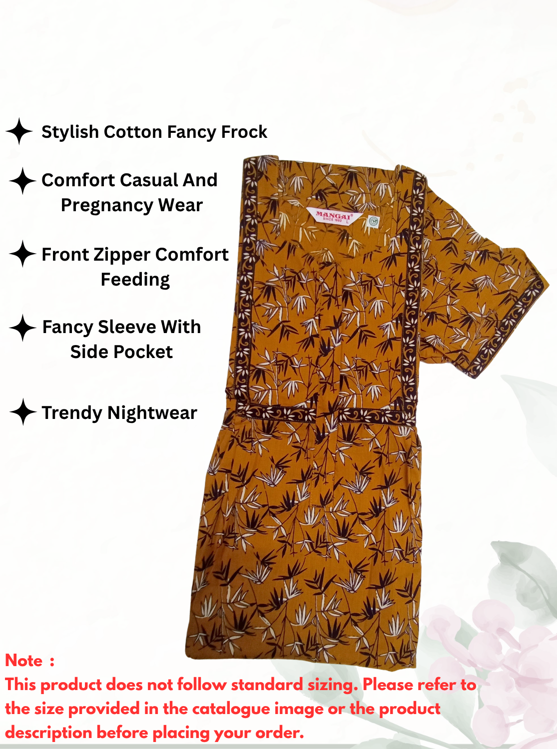 Cotton FROCK Model Casual Wear Nighties | Stylish Pleated Frock Style | Multipurpose Nighties | Pregnancy Wear | Pleated Model | Stylish Nighties for Stylish Women (PWC)
