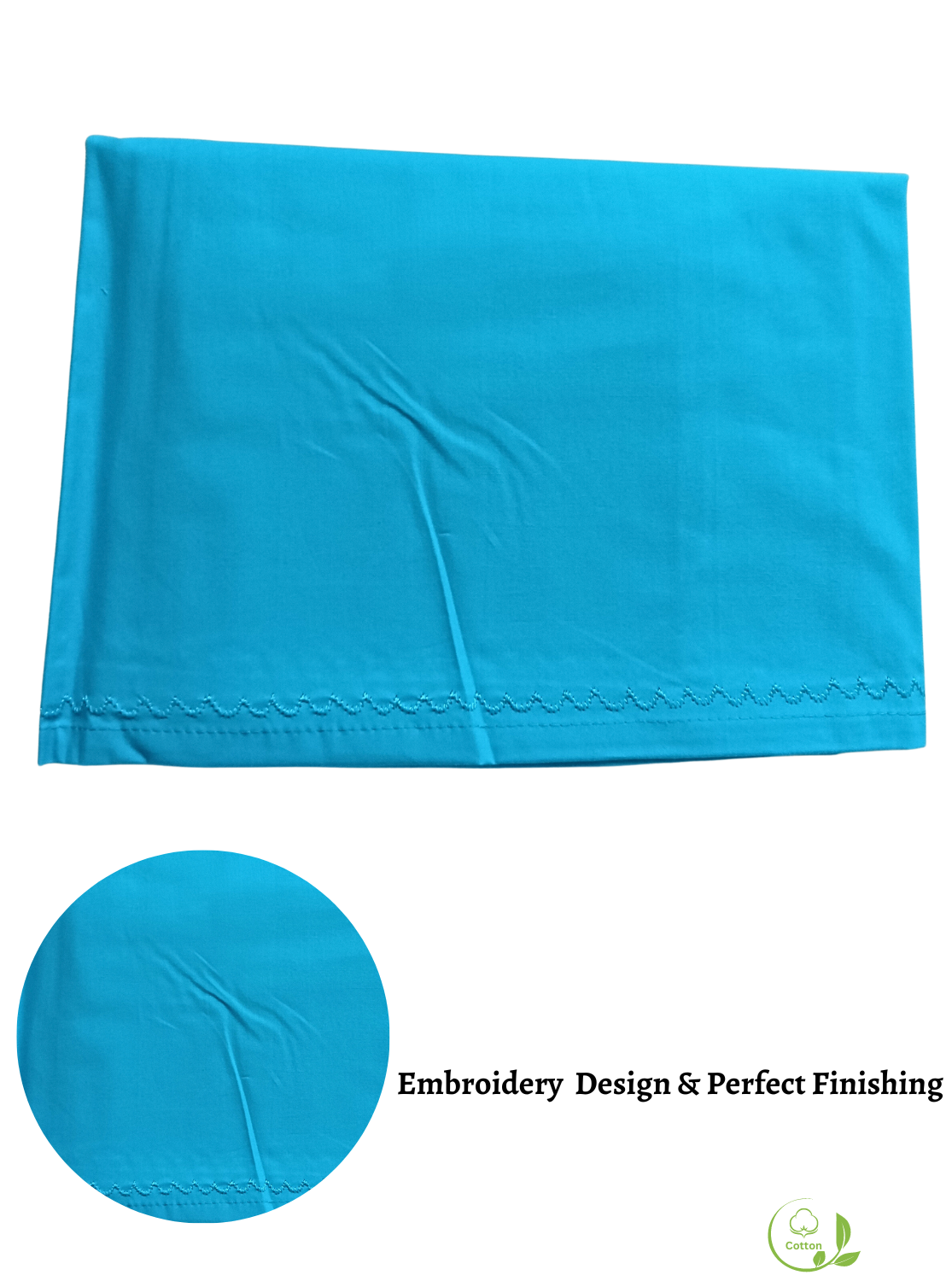 MANGAI Premium Elegant Cotton Petticoats - 8 Part | Matched Drawstring | Transitional & Comfortable, Multiple Colours | Premium Branded Women's Cotton Embroidery Petticoats (EGT-PC)