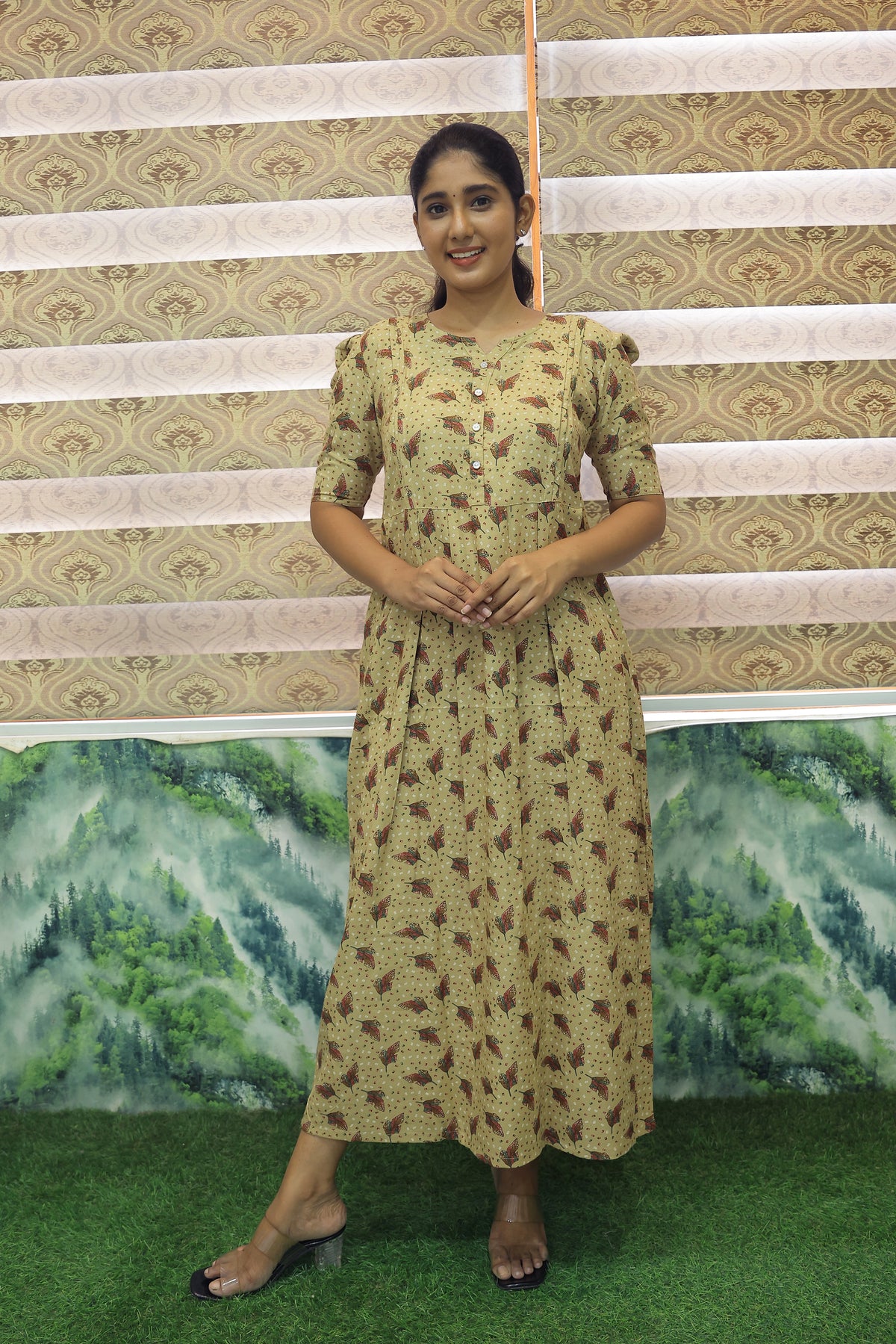 Alpine KURTI Style Nighties| Beautiful Stylish KURTI Model | Half Sleeve | Without Zipper |Fancy Sleeve | Fresh Collection's for Stylish Women's MKA (H/S)