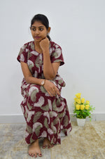 MANGAI Premium RAYON Printed Nighties- All Over Printed Stylish Nightwear for Stylish Women | Updated Design's (LDM)