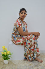 MANGAI Premium RAYON Printed Nighties- All Over Printed Stylish Nightwear for Stylish Women | Updated Design's (LDM)