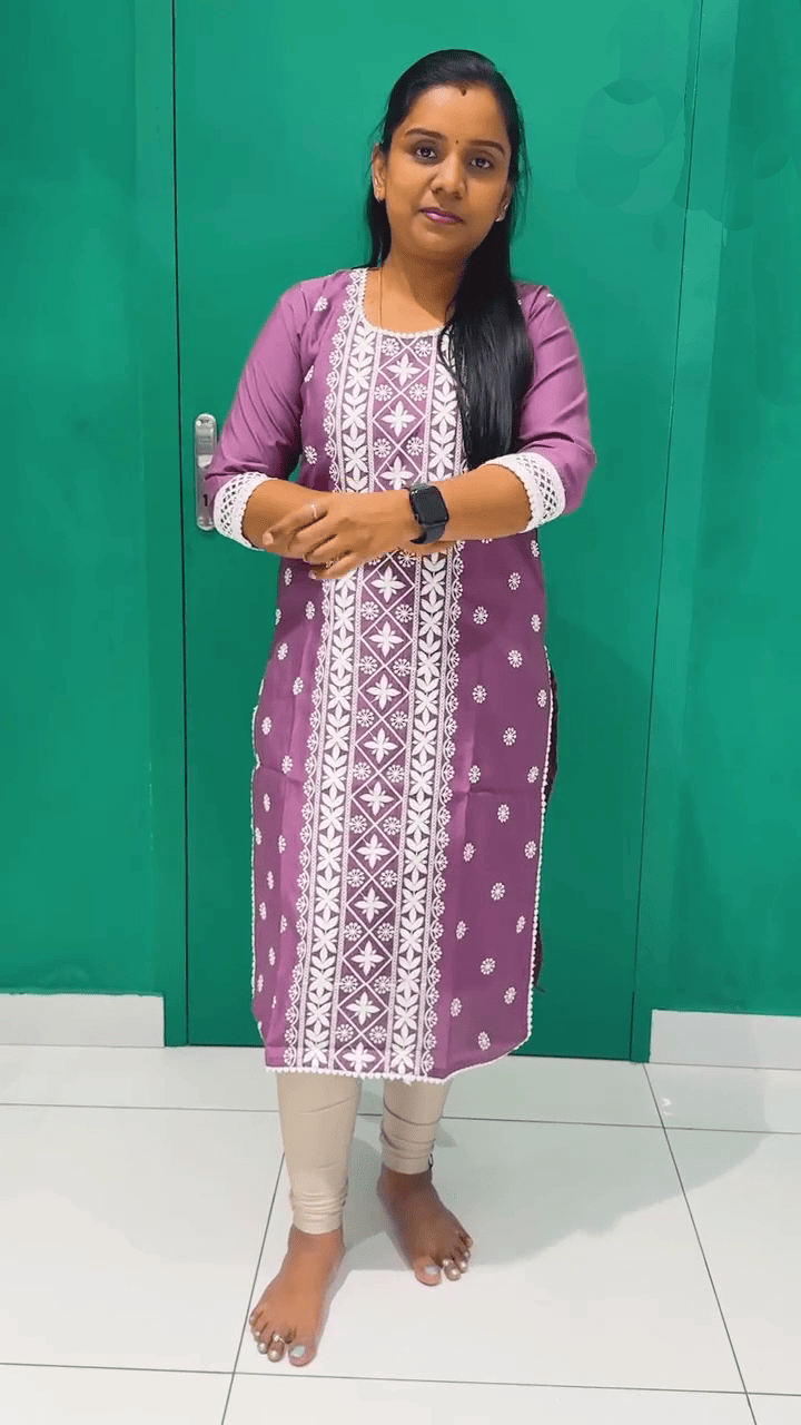 New Introducing Rayon Stylish Kurthi's | Updated Collection for Trendy Design's| Collar Model |High Quality Rayon Kurthi's for Stylish Women's (SNGVI)
