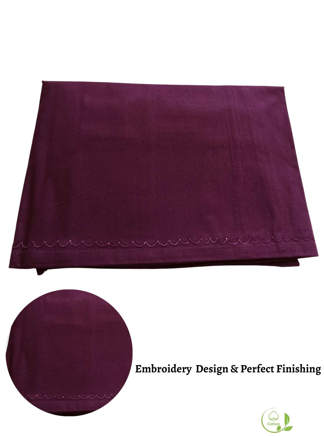 MANGAI Premium Superior Cotton Petticoats - 6 Part | Matched Drawstring | Transitional & Comfortable, Multiple Colours | Premium Branded Women's Cotton Embroidery Petticoats (SUP-PC)