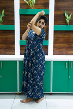 Alpine KURTI Style Nighties| Beautiful Stylish KURTI Model | Half Sleeve | Without Zipper | Stylish Thread Tied Front Closed Type | Fresh Collection's for Stylish Women's (AK-H)