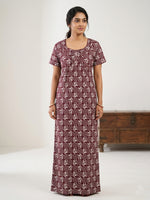 MANGAI Premium Cotton Printed Pleated Model 3XL Size Trendy Collection's Stylish Nighties(3PZ)