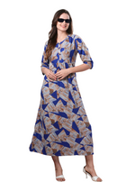 Latest Arrivals ONLY MINE Premium Rayon FROCK Model Pleated Nighties - Style 3/4 Length Sleeve | Soft & Smooth Cloths | Stylish Look | Perfect Nightdress for Trendy Women's (RCP)