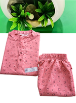 New MANGAI Stylish Cotton Night Suits for all Stylish Women's | Long Sleeve with Size Pocket Beautiful all Over Printed Elastic Waist Top & Bottom Cord Set your Perfect Nightwear Companion (MCNS)