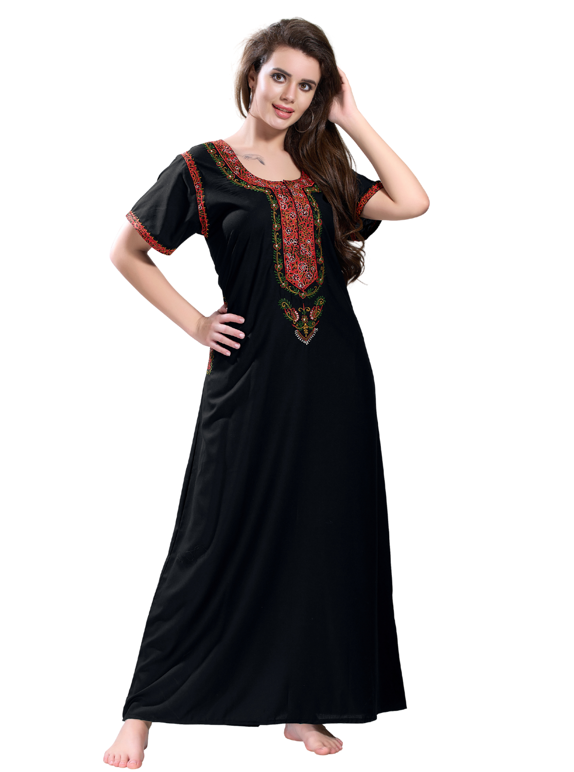 MANGAI Premium KARACHI Embroidery Nighties