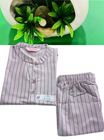 New MANGAI Stylish Cotton Night Suits for all Stylish Women's | Long Sleeve with Size Pocket Beautiful all Over Printed Elastic Waist Top & Bottom Cord Set your Perfect Nightwear Companion (MCNS)