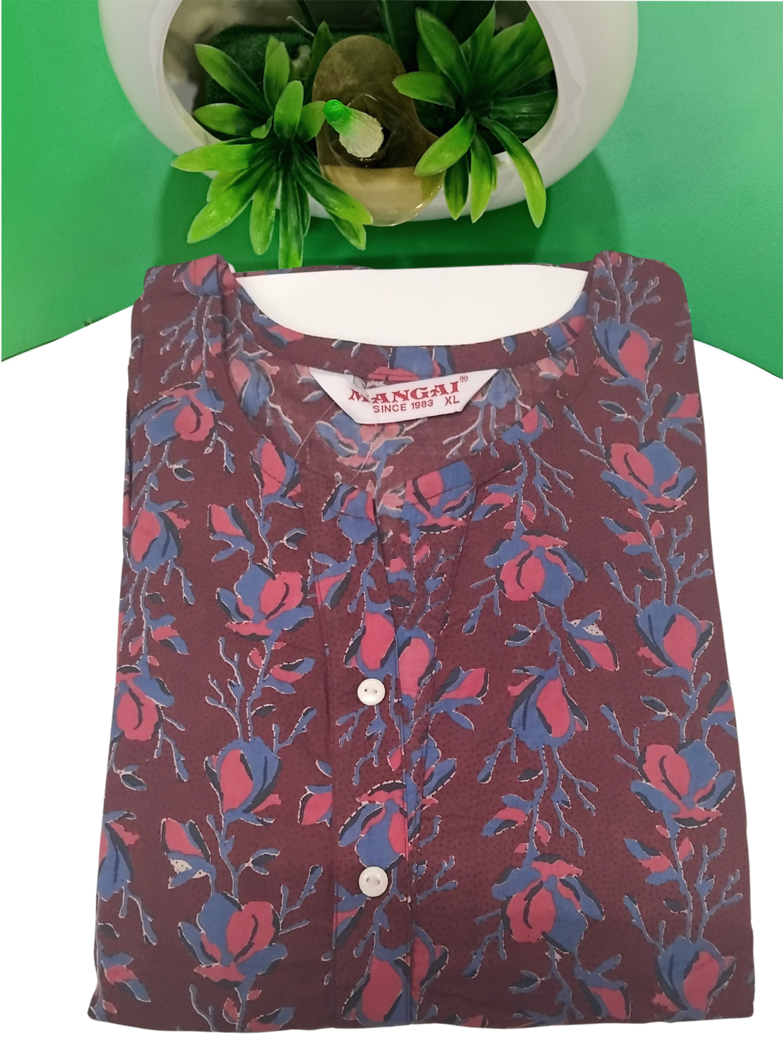 Cotton Gathering Frock for Summer Arrivals | Side Pocket | Elegant Casual Night Wear for Trendy Women's (FKC)