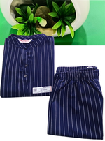 New MANGAI Stylish Cotton Night Suits for all Stylish Women's | Long Sleeve with Size Pocket Beautiful all Over Printed Elastic Waist Top & Bottom Cord Set your Perfect Nightwear Companion (MCNS)