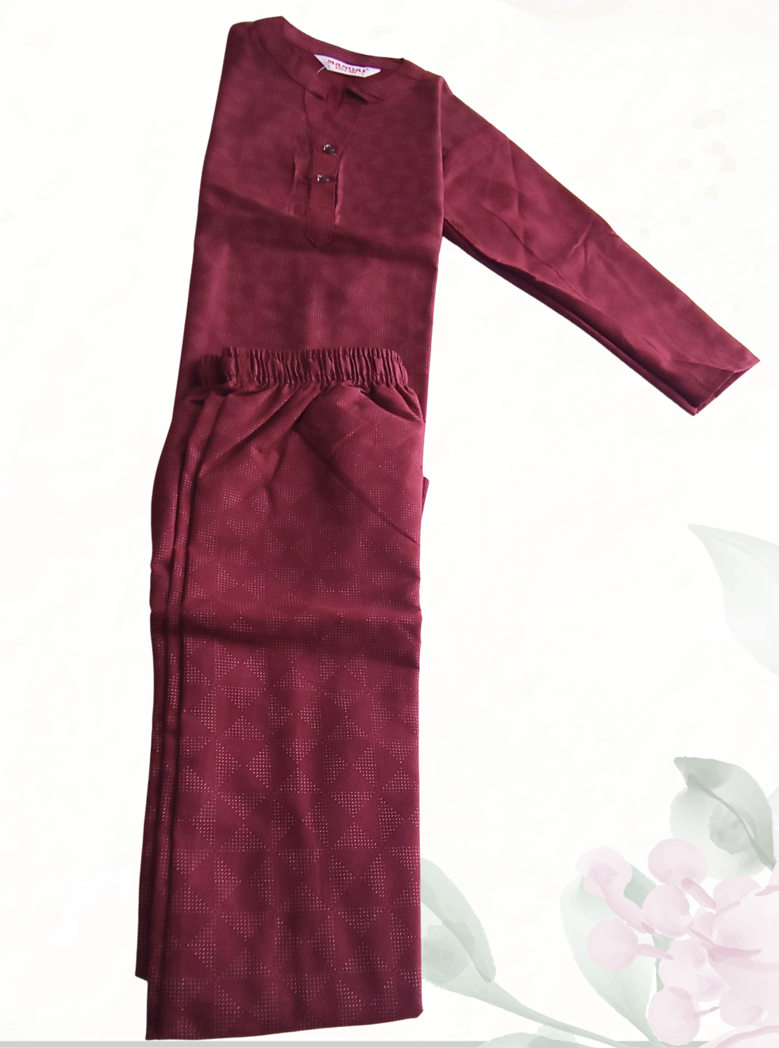 New MANGAI Stylish Cotton Night Suits for all Stylish Women's | Long Sleeve with Size Pocket Beautiful all Over Printed Elastic Waist Top & Bottom Cord Set your Perfect Nightwear Companion (MCNS)