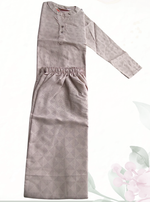 New MANGAI Stylish Cotton Night Suits for all Stylish Women's | Long Sleeve with Size Pocket Beautiful all Over Printed Elastic Waist Top & Bottom Cord Set your Perfect Nightwear Companion (MCNS)