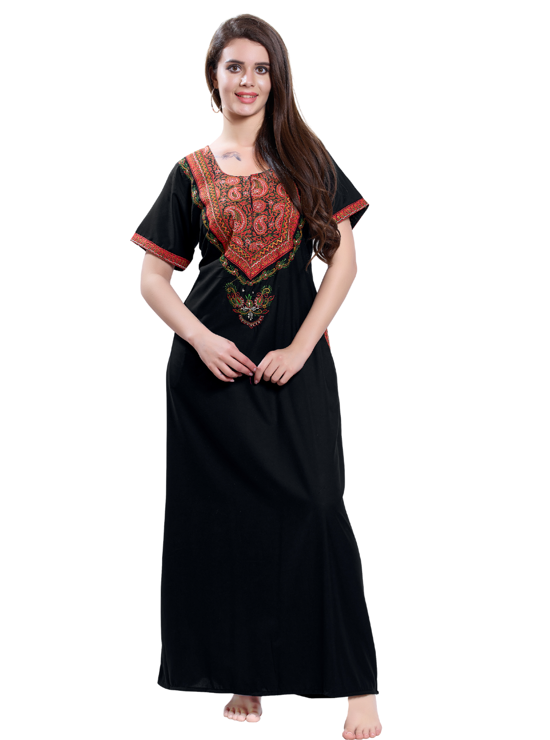 Premium Embroidery Nighties Online