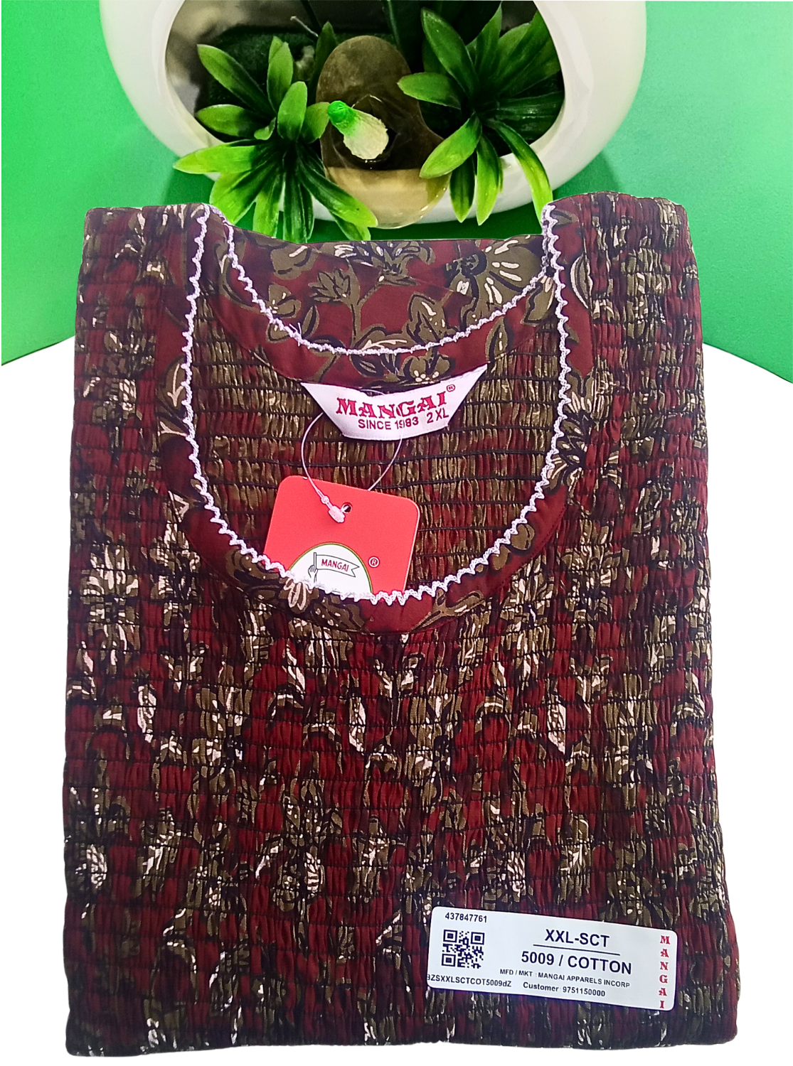 Soft Cotton Stretchable Smoking Nighties for New Arrivals | Daily Comforts & Light Weighted Elastic Nighties | Pleated Style | Casual Daily wear Nightwear for Trendy Women's (SCT)