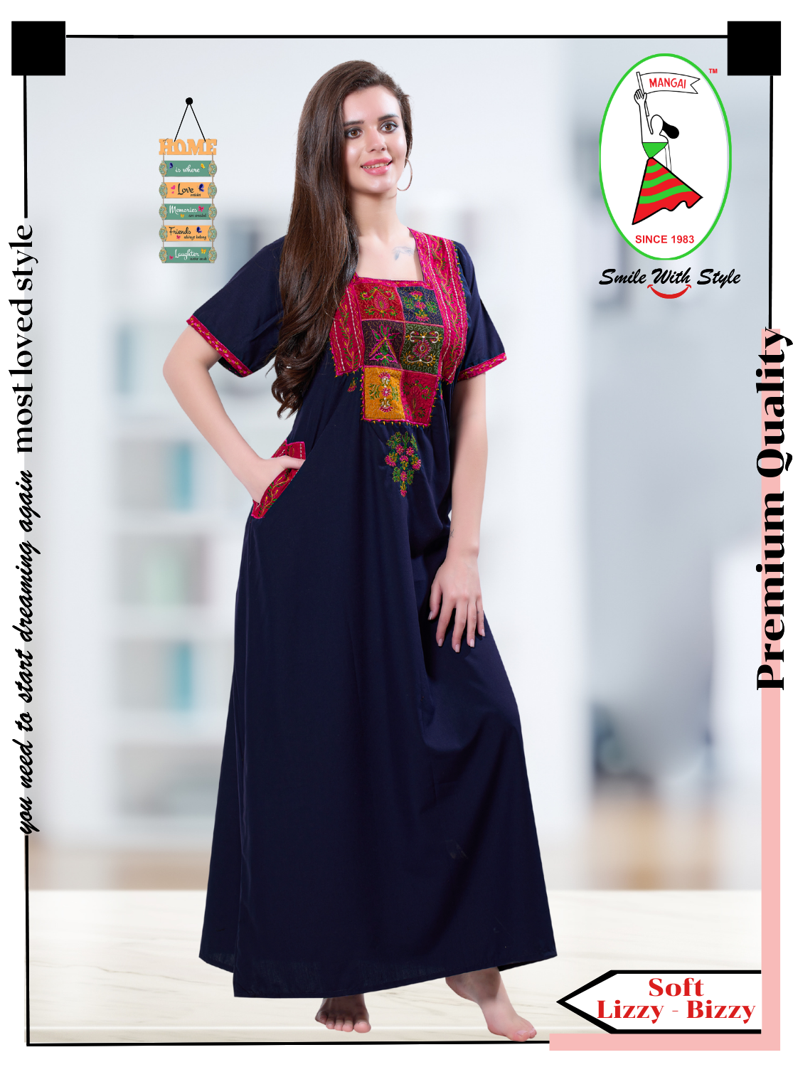 Karachi Embroidery Nighties