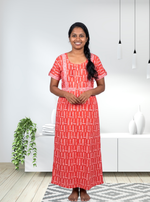 Cotton FROCK Model Casual Wear Nighties | Stylish Pleated Frock Style | Multipurpose Nighties | Pregnancy Wear | Pleated Model | Stylish Nighties for Stylish Women (PWC)