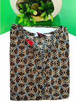 Cotton Gathering Frock for Summer Arrivals | Side Pocket | Button Closed | Elegant Casual Night Wear for Trendy Women's (FKC)