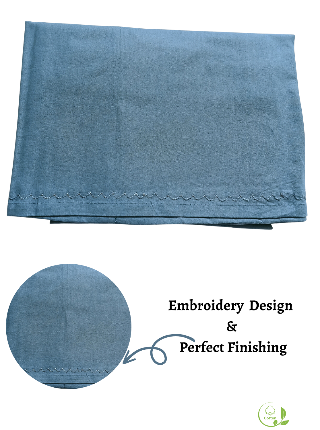 MANGAI Premium Elegant Cotton Petticoats - 6 Part | Matched Drawstring | Transitional & Comfortable, Multiple Colours | Premium Branded Women's Cotton Embroidery Petticoats (EGT-PC)