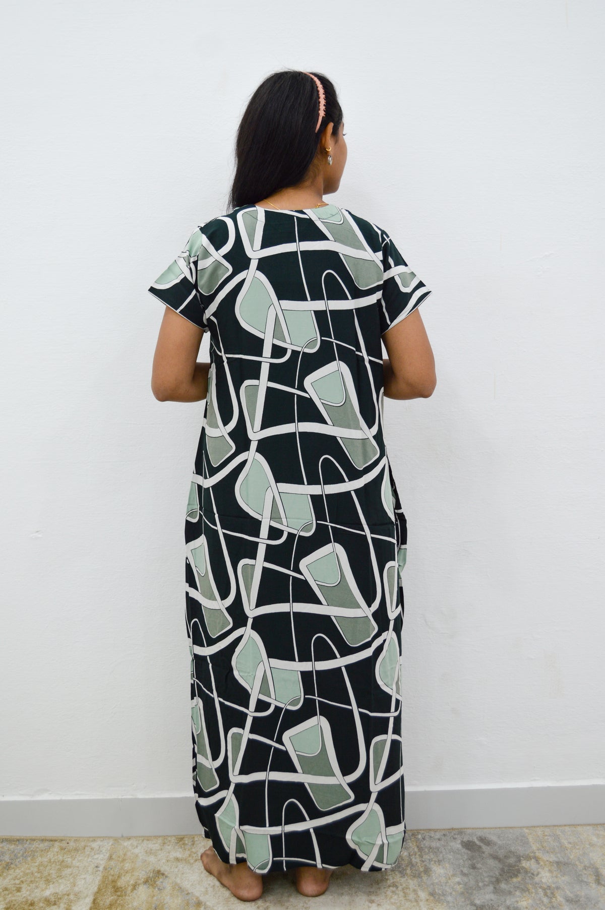 MANGAI Premium RAYON Printed Nighties- All Over Printed Stylish Nightwear for Stylish Women | Updated Design's (LDM)