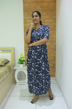 Alpine KURTI Style Nighties| Beautiful Stylish KURTI Model | Stylish Puff Sleeve | Zipless Model | Fresh Collection's for Stylish Women's MKA (H/S)