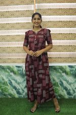 Alpine KURTI Style Nighties| Beautiful Stylish KURTI Model | Stylish Puff Sleeve | Zipless Model | Fresh Collection's for Stylish Women's MKA (H/S)