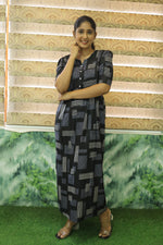 Alpine KURTI Style Nighties| Beautiful Stylish KURTI Model | Stylish Puff Sleeve | Zipless Model | Fresh Collection's for Stylish Women's MKA (H/S)