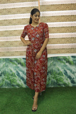 Alpine KURTI Style Nighties| Beautiful Stylish KURTI Model | Stylish Puff Sleeve | Zipless Model | Fresh Collection's for Stylish Women's MKA (H/S)