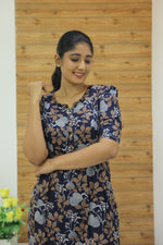 Alpine KURTI Style Nighties| Beautiful Stylish KURTI Model | Stylish Puff Sleeve | Zipless Model | Fresh Collection's for Stylish Women's MKA (H/S)