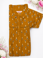 MANGAI Cotton Printed Pleated Model Half Sleeve 3XL Size Shrinkage Free Nighties (3PZ)