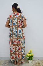 MANGAI Premium RAYON Printed Nighties- All Over Printed Stylish Nightwear for Stylish Women | Updated Design's (LDM)