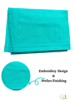 MANGAI Premium Superior Cotton Petticoats - 6 Part | Matched Drawstring | Transitional & Comfortable, Multiple Colours | Premium Branded Women's Cotton Embroidery Petticoats (SUP-PC)