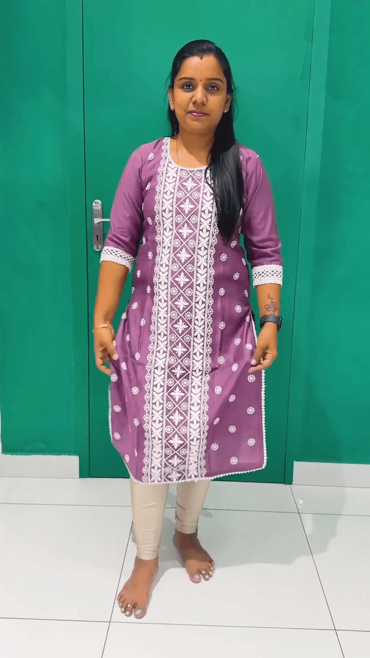 New Introducing Rayon Stylish Kurthi's | Updated Collection for Trendy Design's| Collar Model |High Quality Rayon Kurthi's for Stylish Women's (SNGVI)