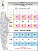 Buy Rayon Printed Collar Night Suits