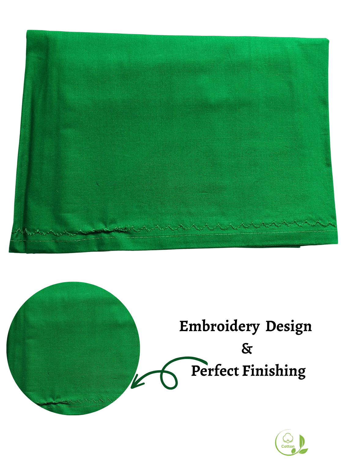 MANGAI Premium Elegant Cotton Petticoats - 8 Part | Matched Drawstring | Premium Branded Women's Cotton Embroidery Petticoats (EGT-PC)