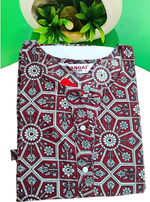 Cotton Gathering Frock for Summer Arrivals | Side Pocket | Button Closed | Elegant Casual Night Wear for Trendy Women's (FKC)