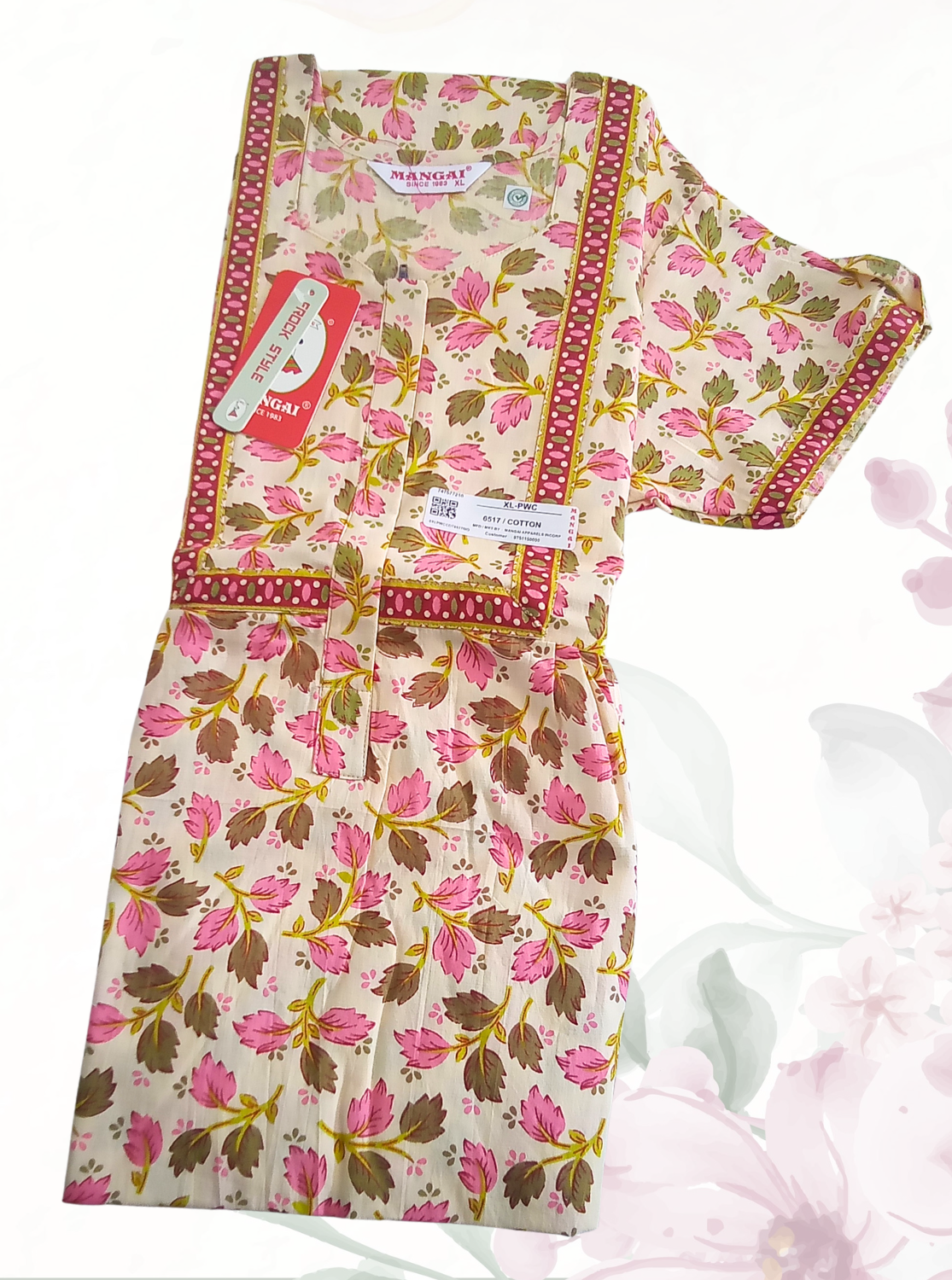 Cotton FROCK Model Casual Wear Nighties | Stylish Pleated Frock Style | Multipurpose Nighties | Pregnancy Wear | Pleated Model | Stylish Nighties for Stylish Women (PWC)
