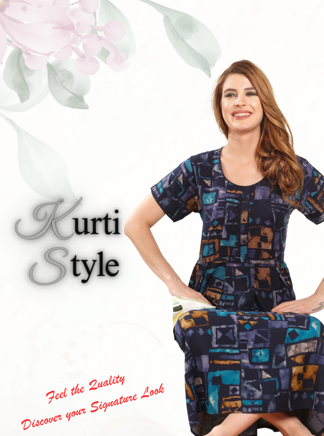 MANGAI Alpine KURTI Nighties