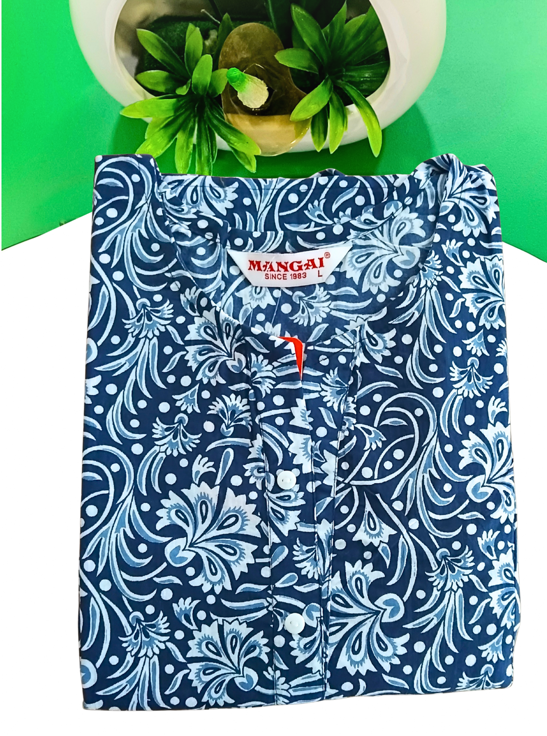 Cotton Gathering Frock for Summer Arrivals | Side Pocket | Button Closed | Elegant Casual Night Wear for Trendy Women's (FKC)