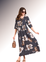 Alpine KURTI Style | Beautiful Stylish KURTI Model | Long 3/4 Sleeve & Side Pocket | Fresh Collection's for Stylish Women's (AK-3/4)