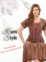 Alpine KURTI Style Nighties