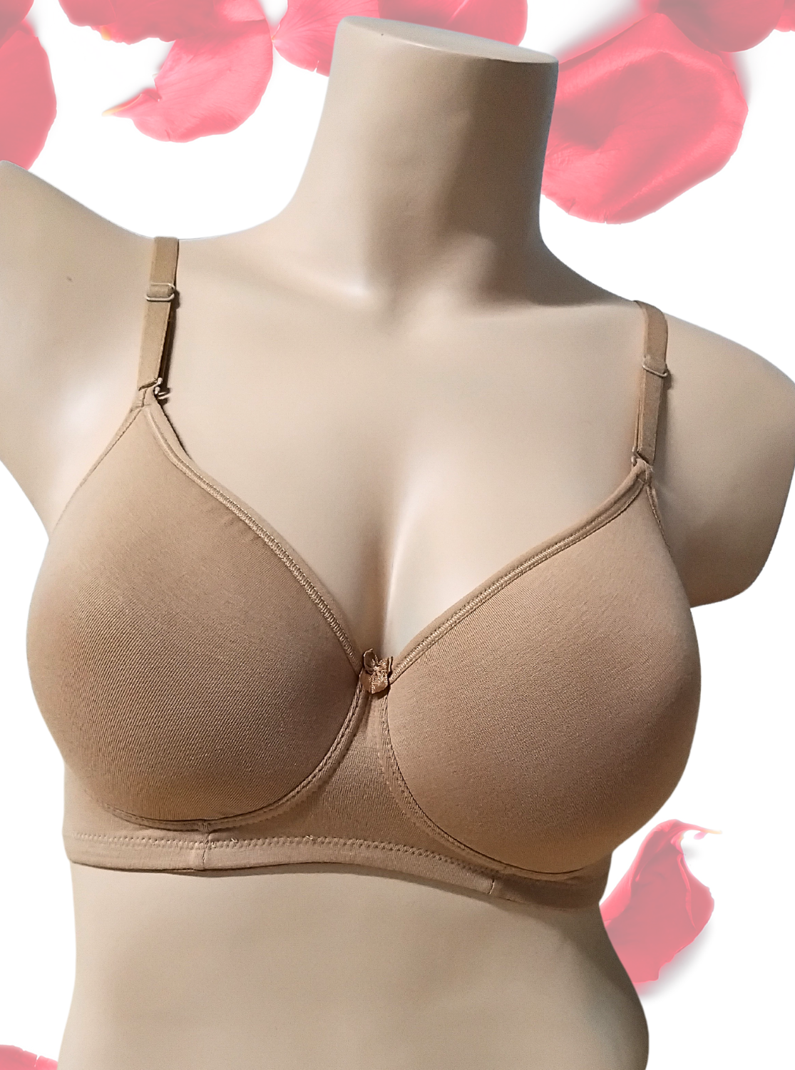 AUSM Willow - Padded Brassiere | Moulded Cup for High Coverage | Soft Padded for Superior Comfort | Suitable for T-Shirt & Western Wear (WILLOW)