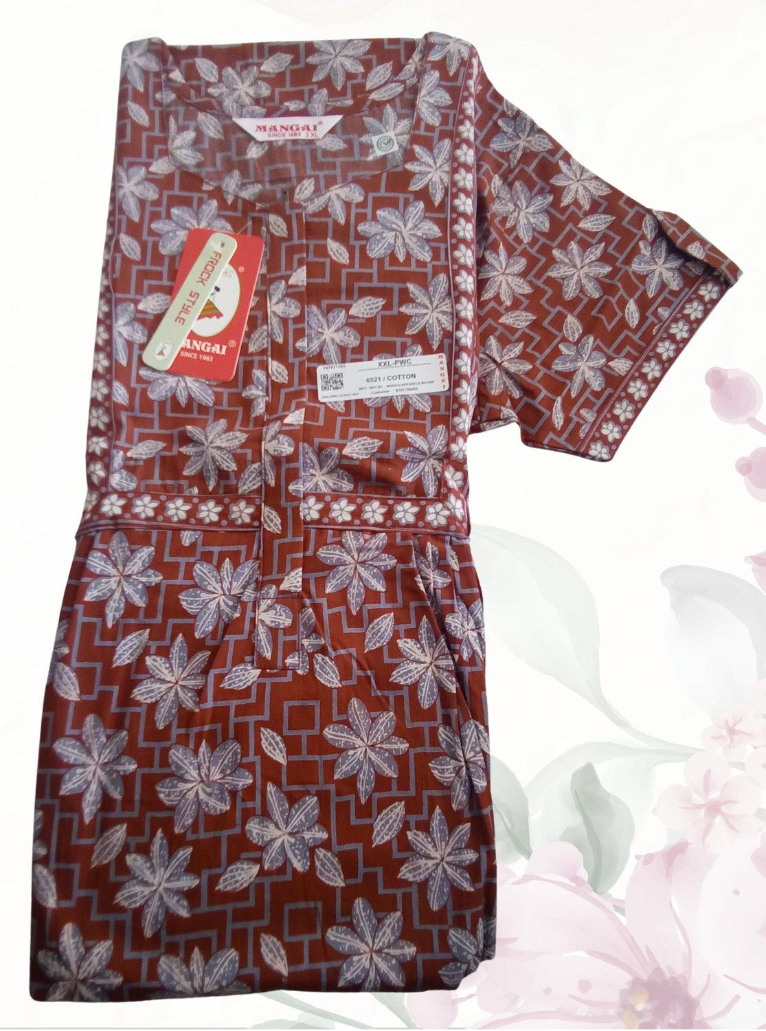 Cotton FROCK Model Casual Wear Nighties | Stylish Pleated Frock Style | Multipurpose Nighties | Pregnancy Wear | Pleated Model | Stylish Nighties for Stylish Women (PWC)
