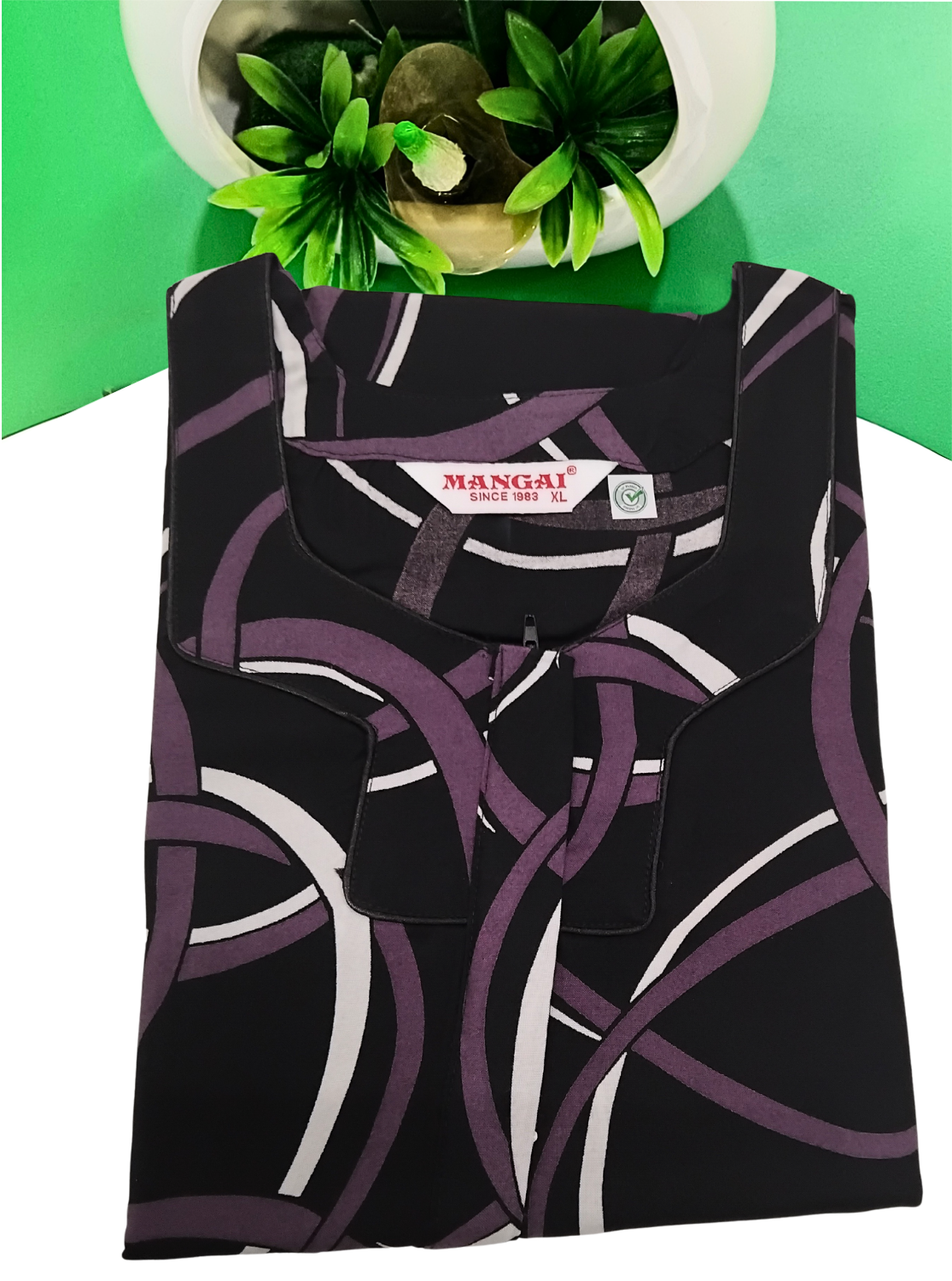 MANGAI Premium RAYON Printed Nighties- All Over Printed Stylish Nightwear for Stylish Women | Updated Design's (LDM)