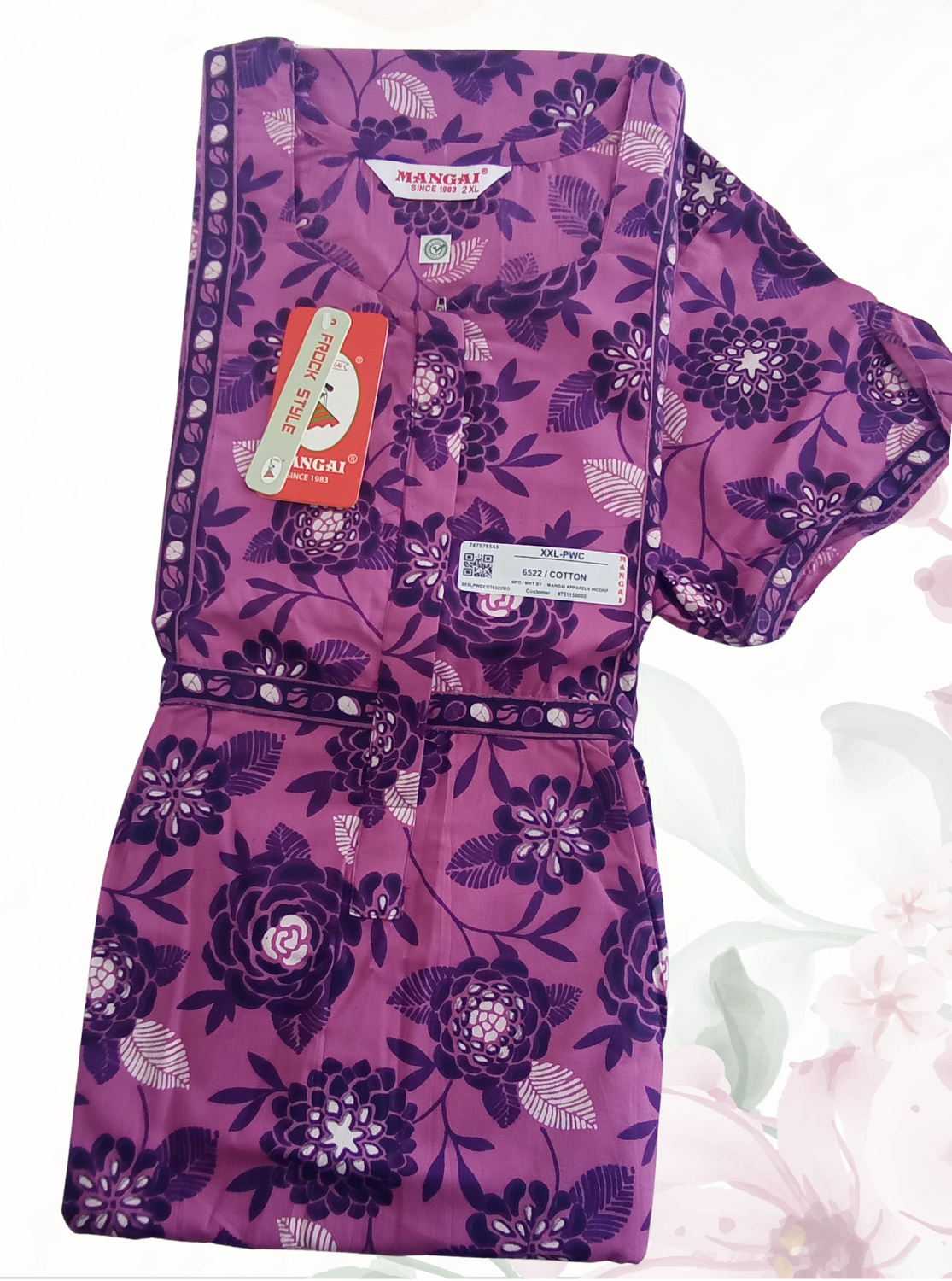 Cotton FROCK Model Casual Wear Nighties | Stylish Pleated Frock Style | Multipurpose Nighties | Pregnancy Wear | Pleated Model | Stylish Nighties for Stylish Women (PWC)