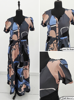 Rayon Gathering Frock Model Night Gown