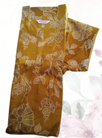 MANGAI Premium Cotton Printed Pleated Model Half Sleeve 4XL Size Nighties - Fancy Neck | With Side Pocket |Shrinkage Free Nighties | Trendy Collection's for Stylish Women's (4PZ)