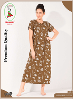 Alpine KURTHI Style Nighties| FancySleeve | Zipless Model | Updated Collection's for Stylish Women AK (H/S)