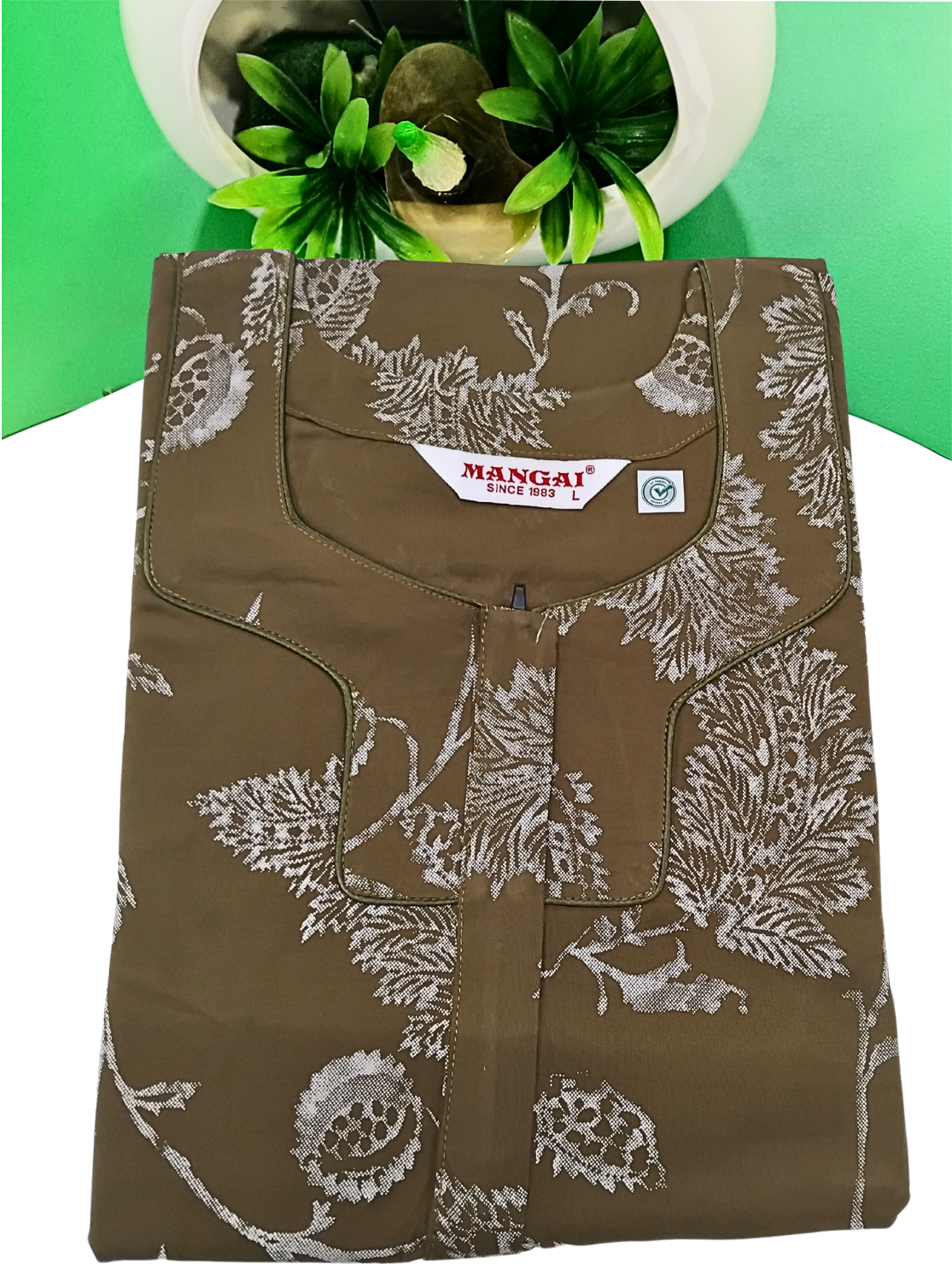 MANGAI Premium RAYON Printed Nighties- All Over Printed Stylish Nightwear for Stylish Women | Updated Design's (LDM)